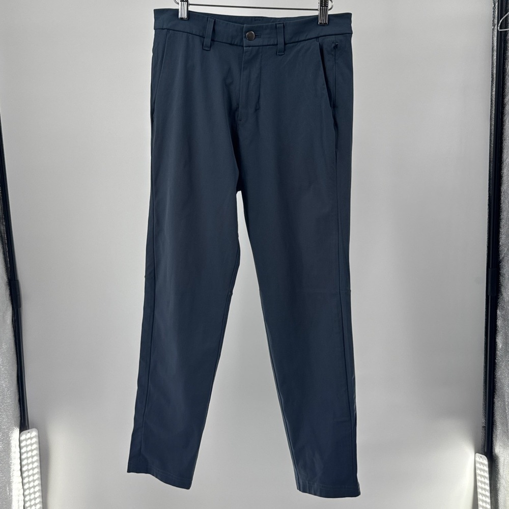 Lululemon Lab Utilitech Expedition Pant Mens Blue Grey Size 28